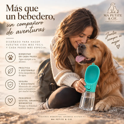 Botella Bebedero Portátil para Perros | Ma Petite & Cie™