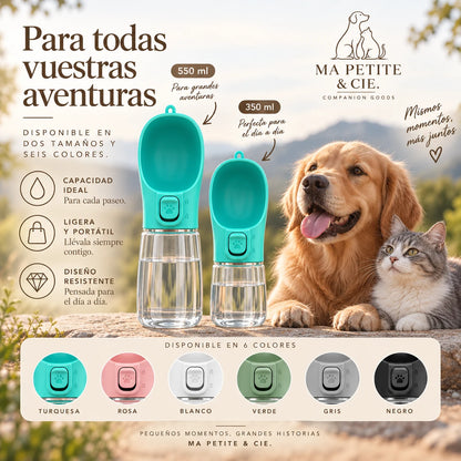 Botella Bebedero Portátil para Perros | Ma Petite & Cie™